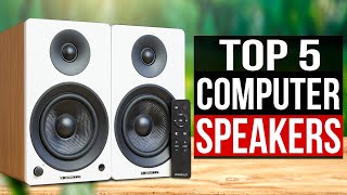 TOP 5 Best Computer Speakers 2023 [upl. by Stearn]