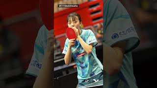 Yuna Ojio is LIVE in singles action at ITTFWorldYouths NOW [upl. by Defant]