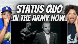 INCREDIBLE FIRST TIME HEARING Status Quo  In the Army Now REACTION [upl. by Liw346]