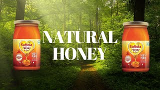 Saffola Honey Active Made with Sundarban Forest Honey 100 Pure No sugar adulteration 1 kg [upl. by Culbert]