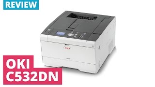 OKI C532dn A4 Colour LED Laser Printer [upl. by Inneg]