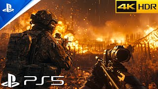 PROXY WAR PS5 Immersive ULTRA Realistic Graphics Gameplay 4K60FPS Call of Duty [upl. by Crowe134]