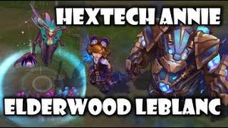 Elderwood LeBlanc amp Hextech Annie New Skins  League of Legends PBE [upl. by Ajaj]