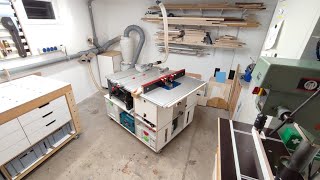 Mafell Erika 85 Module with Extension Router Table Build Part 33 [upl. by Annayi]