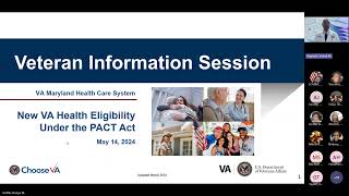 New VA Health Care Eligibility Under the PACT Act [upl. by Ysle378]