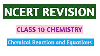 Class 10 CHEMISTRY chapter 1 revision CBSE board ll global boards class10 class10cbse [upl. by Lesya]