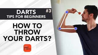 How To Throw Your Darts  Darts Tips for Beginners 3 [upl. by Oznofla72]