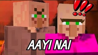 Aayi Nai  Minecraft funny Animation  Minecraft Animation minecraft [upl. by Ricarda576]