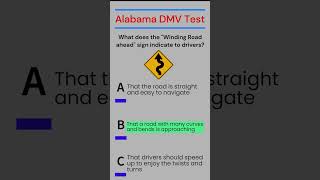 Alabama DMV Permit Practice Test 2024 shorts alabama [upl. by Baerl]