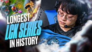 THE LONGEST SERIES IN LCK HISTORY  DRX VS DK [upl. by Maller351]