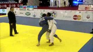 Judo Grand Prix Abu Dhabi 2010 semi final 73kg Isaev Mansur RUS Elmont Dex NED [upl. by Johnsten]