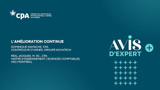 Avis dexpert  Lamélioration continue [upl. by Aniaz]