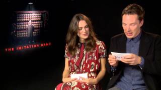 Benedict Cumberbatch amp Keira Knightley FUNNY INTERVIEW [upl. by Gardner]