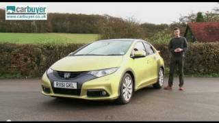 Honda Civic hatchback review  CarBuyer [upl. by Riggins]