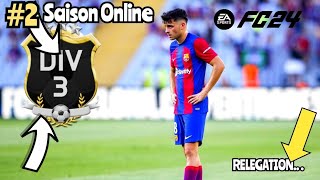 😱quotCEST CHAUD😥JE DOIS EVITER LA RELÉGATION❌quotFC 24 DIVISION 3 ONLINE 🔥 [upl. by Tarabar]