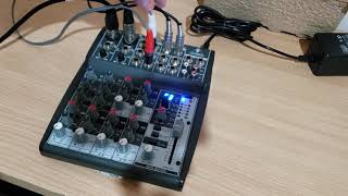 Behringer Xenyx 1002FX a la venta  Test de funcionamiento [upl. by Akcimehs]