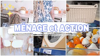 ✨️🧽ROUTINE NETTOYAGE ET MAGNIFIQUE ARRIVAGE ACTION action cleanwithme [upl. by Chic]