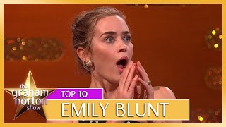 Emily Blunts Top 10 Moments  The Graham Norton Show [upl. by Aliahs]