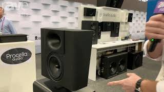 CEDIA 2019 Procella Audio Shows P8 ATMOS InWall Speaker [upl. by Introk]