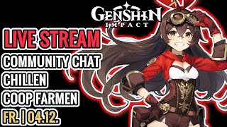 Genshin Impact Deutsch  Community Stream  Coop Bosse Artefakte farmen [upl. by Ethe]