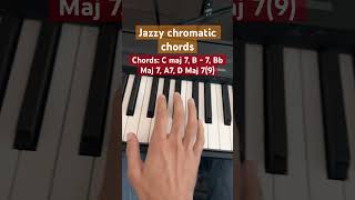 Jazzy Piano chords 🎹 jazzmusic jazzpiano jazzchords musician [upl. by Atilal]