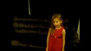 Britains Got Talent HALO BEYONCE MEGHAN SEARLE age 7 Audition Hopefull 2010 [upl. by Salangia]