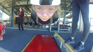 8 year old smashes Velocity 2  Worlds Fastest Zipline  Wales 2023 [upl. by Lainey829]