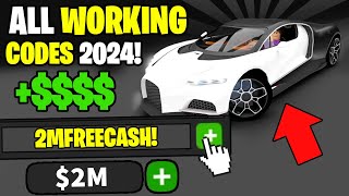 NEW ALL WORKING CODES FOR CAR DEALERSHIP TYCOON IN 2024 ROBLOX CAR DEALERSHIP TYCOON CODES [upl. by Lanny]