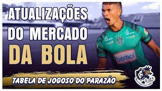 ATUALIZAÇÕES DO MERCADO DA BOLA AZULINO  TABELA DOS JOGOS DO PARAZÃO 256 [upl. by Leopoldeen543]