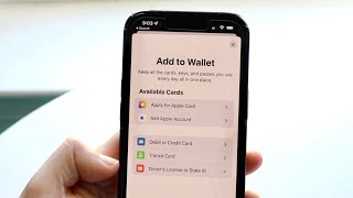 How To Add Your Card To Apple Wallet 2023 [upl. by Roter142]