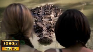 Giant Crocodile vs 2 Young Ladies [upl. by Romo]