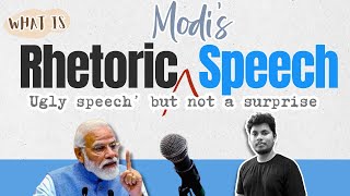 Rhetoric Speech amp PMModi  Politics  The Hindu Analysis தமிழ்  UPSC Current Affairs [upl. by Amsaj]