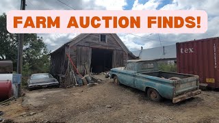 The market was UPSIDE DOWN at this Nebraska Farm Estate Auction Chevrolet IHC Dodge amp more [upl. by Shiau]