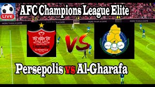 Live Football Persepolis vs AlGharafa ll Live AFC Champions League Elite [upl. by Duax]