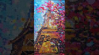 Eiffel Tower Diamond Painting Done 20240907 [upl. by Syned759]