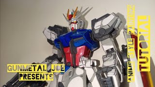 ANIME STYLE GUNPLA PAINTING STRIKE 1100 [upl. by Vince]