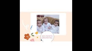 triplets babies narz ho gy ap sb sy October 27 2024 [upl. by Oimetra]