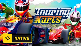 Touring Karts  bHaptics Native Compatibility Announcement Trailer [upl. by Sirromaj]