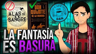 📚 LITERATURA BASURA VS LIBROS DE VERDAD  CAFÉ CON DAN 2 📚 [upl. by Dera]