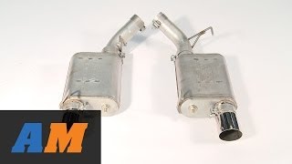 20052009 Mustang BBK Exhaust Sound Clip Varitune Axle Back 46L V8 GT Review [upl. by Aiyram]