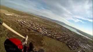 The Green1 Electric Ultralight Motor Glider Flys At Lake Havasu Mar 2013 [upl. by Lane]