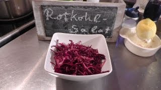 Rotkohlsalat Rezept  Der Bio Koch 404 [upl. by Anaik279]