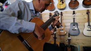 CHITARRA CLASSICA ALMANSA 401 CEDRO con GIACOMO PARIMBELLI pt1 [upl. by Winsor937]