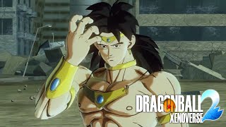 Broly Restrained GameplayDragon Ball Xenoverse 2 New DLC Character [upl. by Bromley]