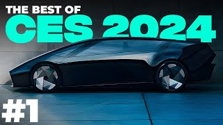 Top 10 Best Cars And Tech Of CES 2024 [upl. by Janina]