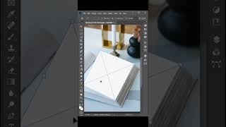 Book mockup in photoshop using perspective  YouTube Shorts  Shorts Video [upl. by Leavy]