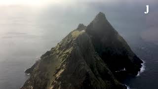 Skellig Michael from the air [upl. by Aletsirc40]