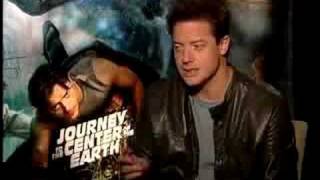 Brendan Fraser InterviewJourney to the Center of the Earth [upl. by Atinnod528]