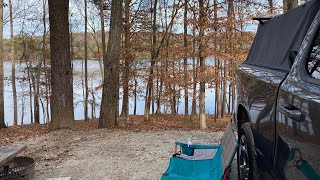 Soft Topper Truck Camping at Croft State Park [upl. by Kress]