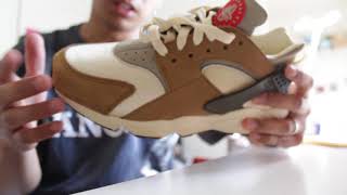 Nike Air Huarache Stussy Sizing Fit Review Comparison ON FEET [upl. by Alraep]